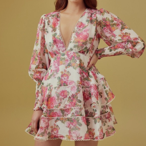 KEEPSAKE the Label Dresses Keepsake The Label Floral Long Sleeve